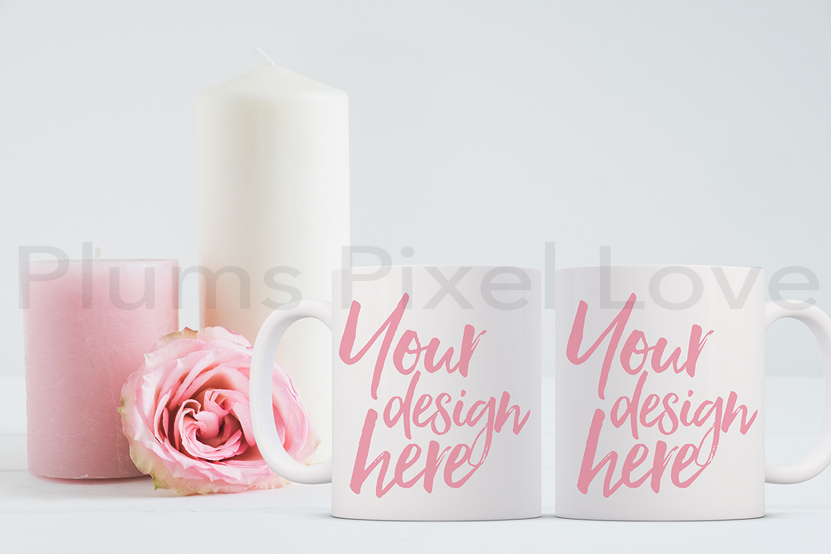 2 Mug Mockup Images, a Cups & Container Mockup by Plums Pixel Love (Photo 3 of 3)