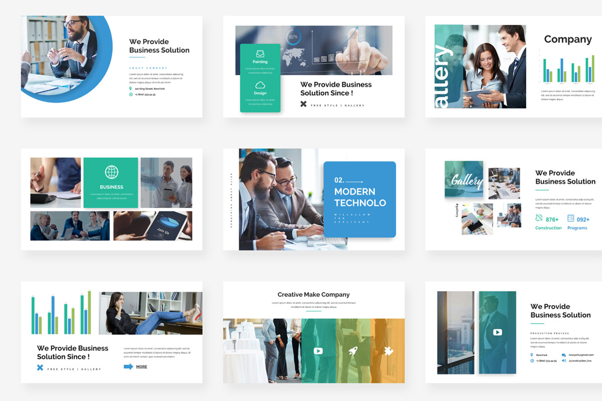 3 in 1 Business Event Powerpoint, a Presentation Template by One Percent Studio (Photo 24 of 36)