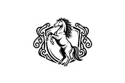 Black Horse Silhouette Bundle, an Illustration by jahid234 (Thumbnail 13 of 31)