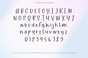 Bluebell Dreams Script, a Handwritten Font by Beck McCormick (Thumbnail 10 of 10)