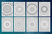 500 UNIQUE MANDALA COLORING PAGES, a Decorative Illustration by ElimesherStudio (Thumbnail 5 of 11)