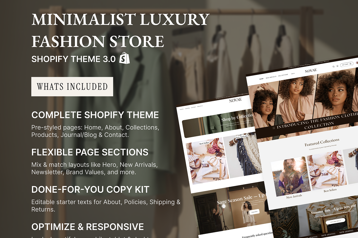Elite Fashion Store Shopify Theme, a Shopify Template by AtelierDuVow (Photo 9 of 10)