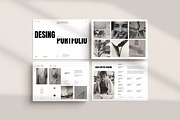CANVA | Design Portfolio Template, a Brochure Template by S A N D Y (Thumbnail 4 of 13)