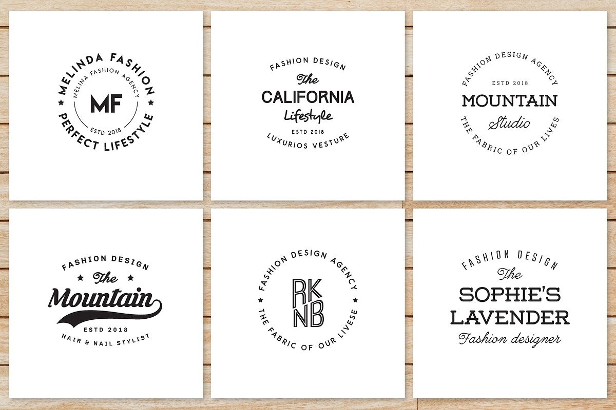 640 Premade Logos Mega Bundle, a Branding & Logo Template by XpertgraphicD (Photo 100 of 109)