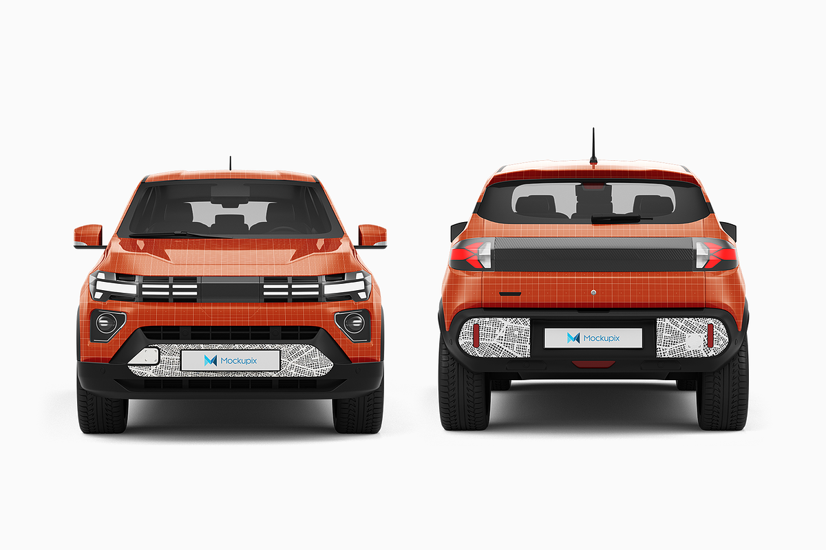 Electric Car Mockup 4, an Advertising Mockup by Mockupix (Photo 9 of 12)