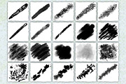 Elbow Grease Procreate Brushes Set, a Brush Add-On by cugypress (Thumbnail 5 of 10)