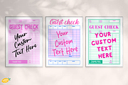 Custom Trendy Guest Check PNG Bundle, a Poster Template by LemonDesign (Thumbnail 3 of 7)