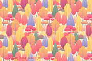 Autumn Landscapes and Foliage Decor, a Decorative Illustration by Valentyna Smordova (Thumbnail 7 of 8)