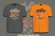 Race car print set, an Education Illustration by swsctn (Thumbnail 3 of 6)