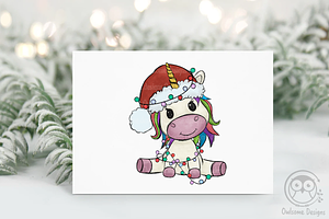 Unicorn Christmas Sublimation