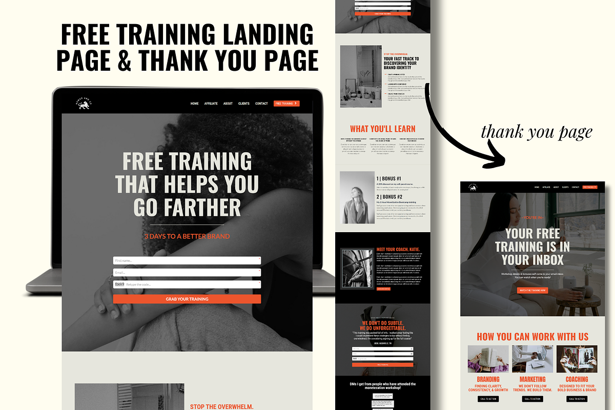 Kartra Bold & Modern Template, a Landing Page Template by Solana Creative Co. (Photo 6 of 8)