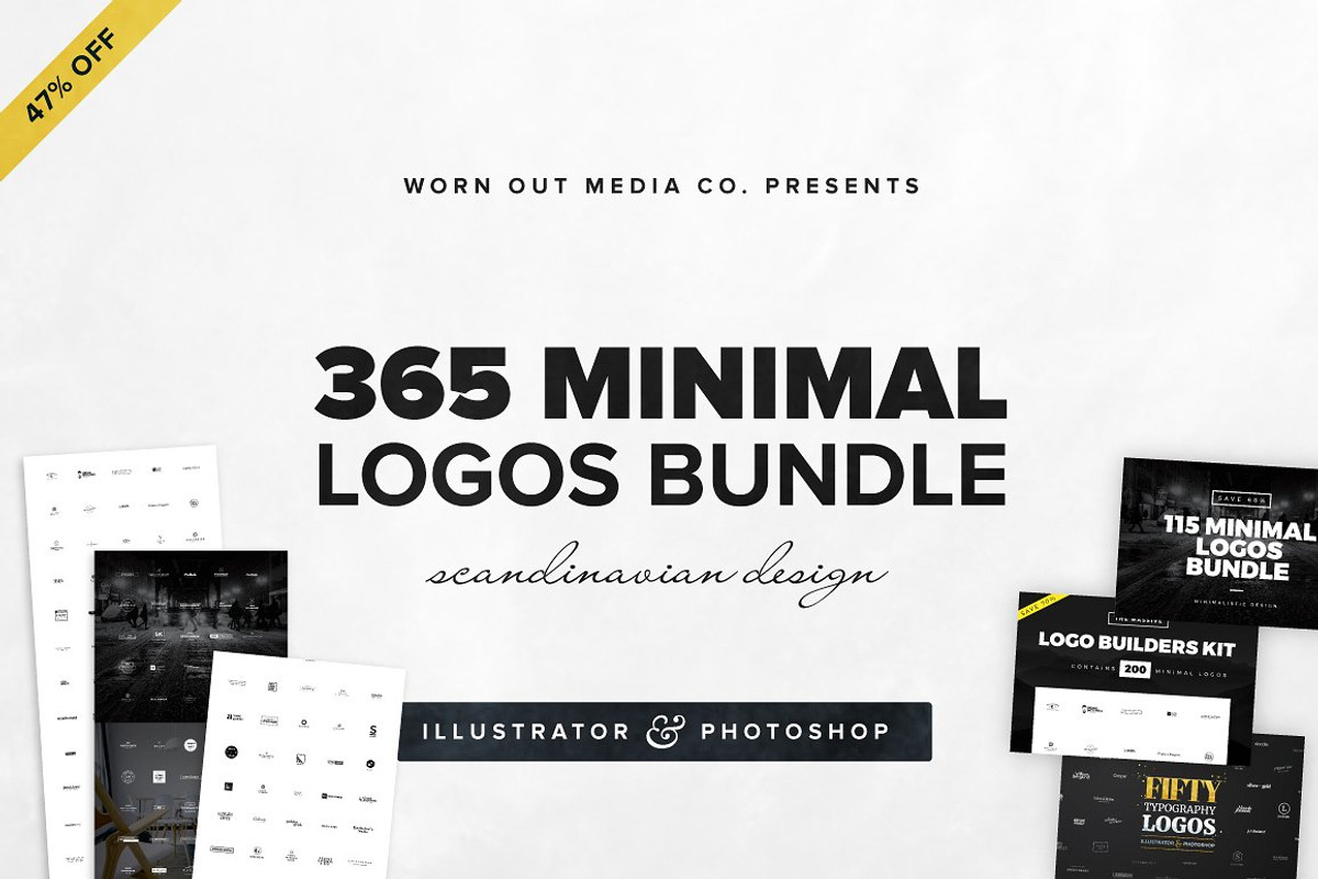 SALE! Logo Creators Dream Bundle, a Branding & Logo Template by Mats-Peter Forss (Photo 38 of 107)