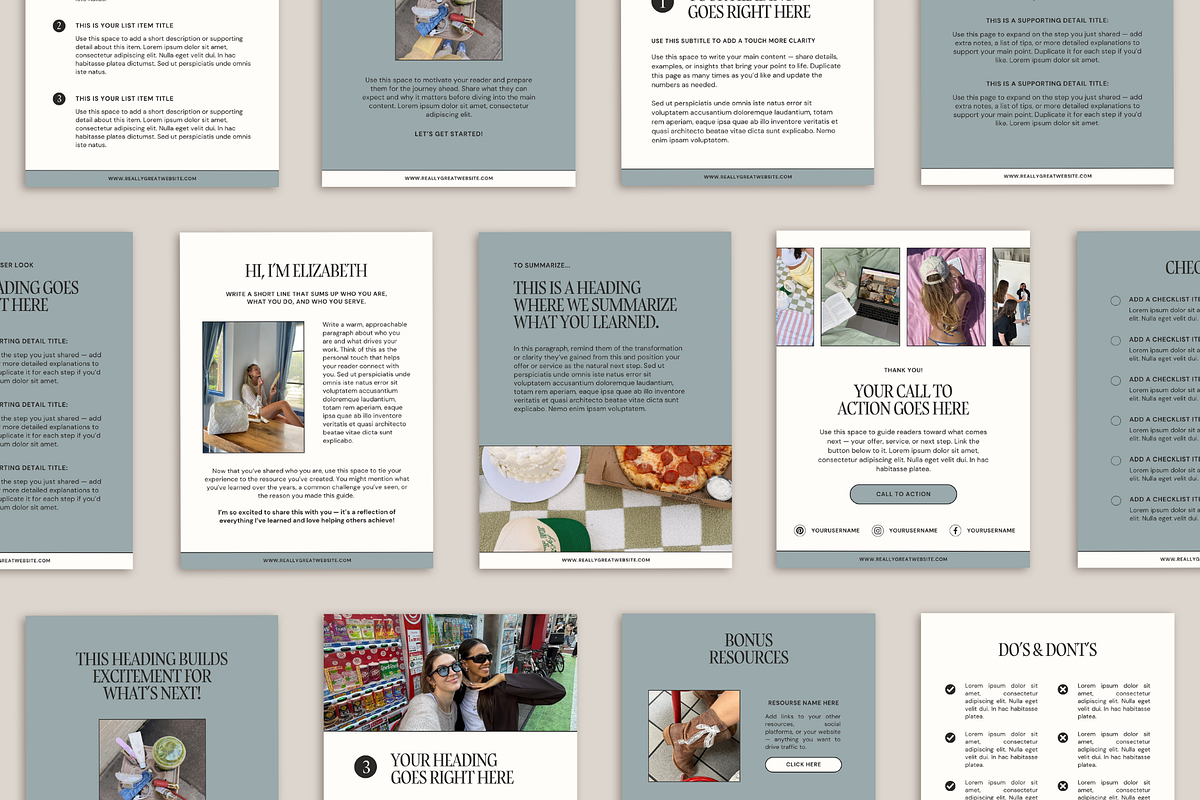 Lead Magnet Template | Canva, a Marketing Template by Rosetta Lane Design (Photo 2 of 8)