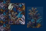 Tropical Foliage Art Prints, a Decorative Illustration by Jeanna Draw (Thumbnail 3 of 10)