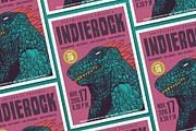 Hand Drawn Monster Rock Music Flyer, a Flyer Template by ashenterprise (Thumbnail 3 of 3)