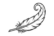 Vintage Feather Swirl SVG Bundle, an Illustration by Creativeshirt (Thumbnail 27 of 31)