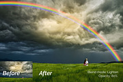 25 Rainbow Photo Overlays preview 3