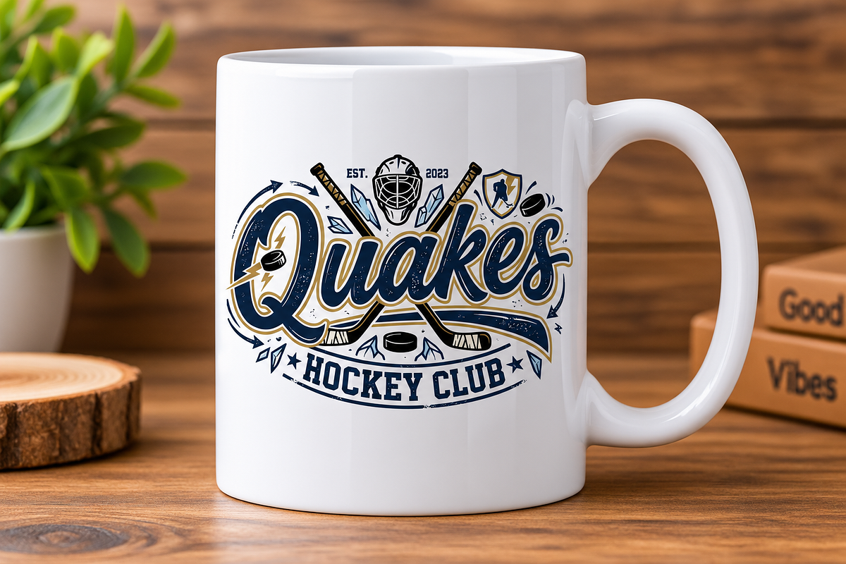 Quakers Hockey Club Vintage Sports, an Object Graphic by Artivon (Photo 3 of 3)