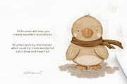Procreate Brushes & Canvas Funny Art, a Brush Add-On by polikarpovaart (Thumbnail 2 of 13)