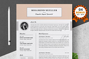 Resume/CV Bundle | 200+ for $29, a Resume Template by ResumeInventor (Thumbnail 80 of 207)