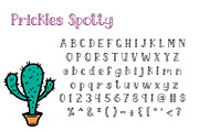 Prickles Complete Collection, a Serif Font by Kristy Hatswell (Thumbnail 4 of 11)