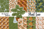 Plant Lover Pattern, a Pattern Graphic by GlamArtZhanna (Thumbnail 3 of 3)