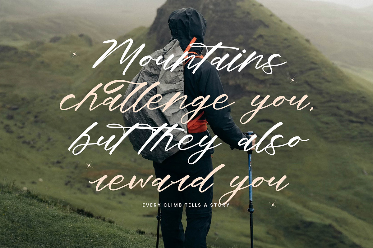 Dream Routes Modern Calligraphy, a Script Font by stylishtype.co (Photo 4 of 20)
