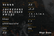 Midnight Phantom - Blackletter Font, a Blackletter Font by Pixesia Studio (Thumbnail 10 of 10)