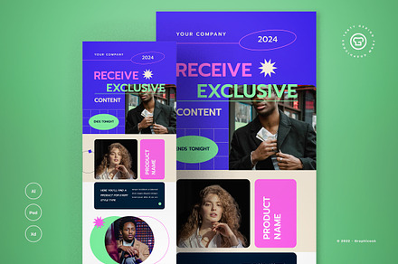 Aesthetic Email Newsletter, an Email Template by graphicook