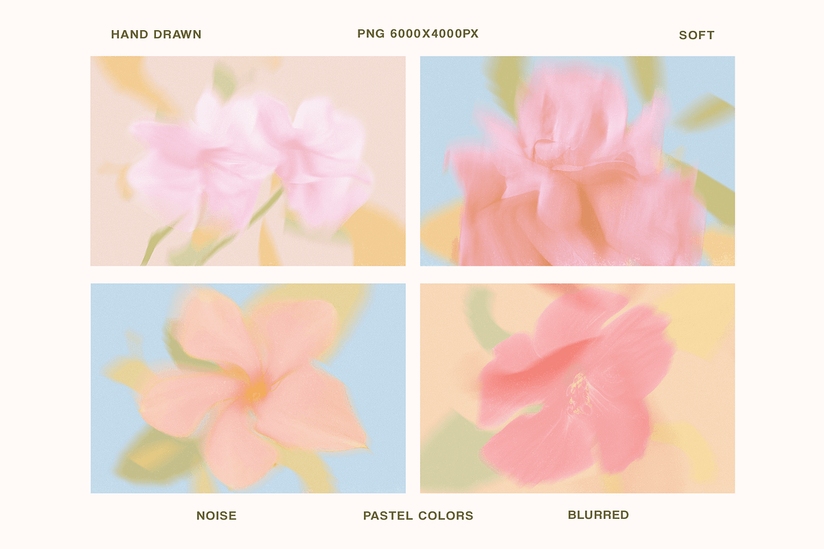 Floral Tones - abstract backgrounds, a Background Graphic by DigARTbyHavroshka (Photo 3 of 10)