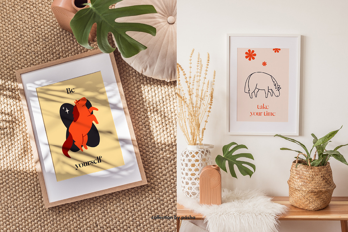 Hand Drawn Vector Horse Set, an Animal Illustration by Pásha (Photo 5 of 5)