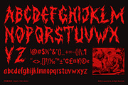 Stemcruz - Distressed Metal Font, a Blackletter Font by Japa Mantra (Thumbnail 7 of 7)