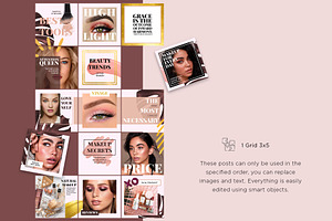 Instagram Template Pack - Lucretia