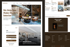 IanInterior-Interior Design Template, a React Template by NomaTemplates