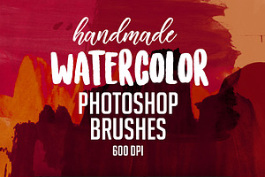 Watercolor Photoshop Brushes