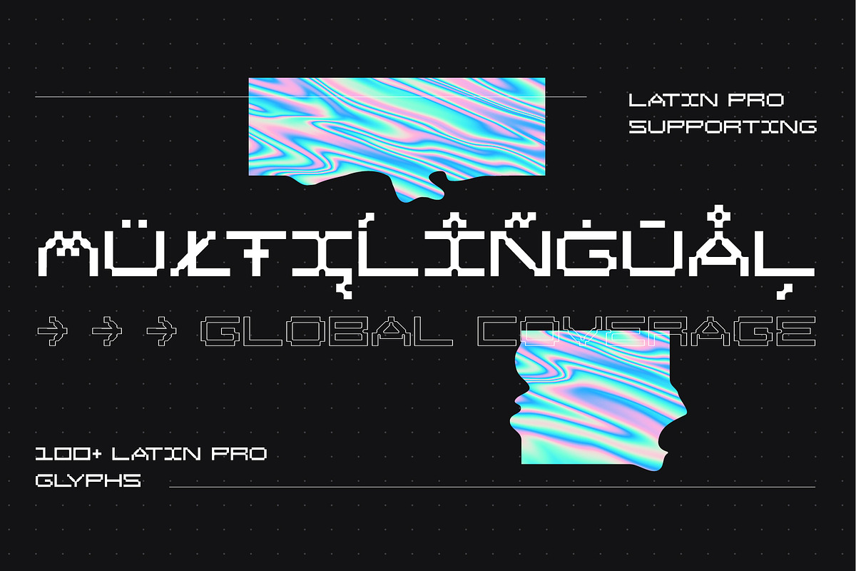 SK Cuber — Extended Monospaced Font, a Font by Shriftovik Type Foundry (Photo 4 of 11)