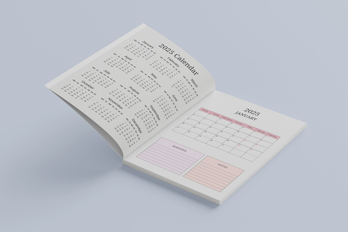 2025 Small Business Planner, a Print Template by Book2bees (Photo 2 of 4)