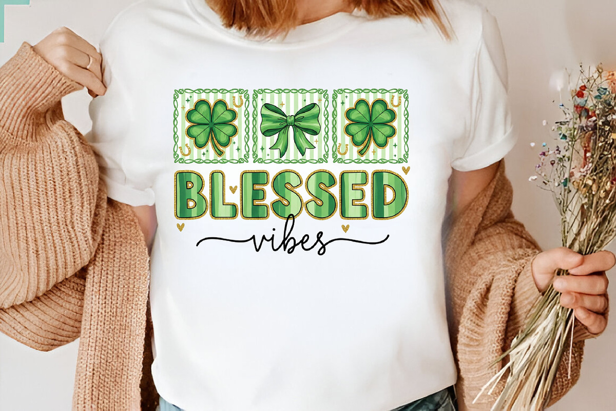 Retro Coquette St Patrick's Day PNG, an Illustration by CreationArt (Photo 4 of 4)