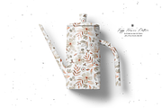 Foggy Flowers Watercolor Pattern, a Pattern Graphic by Webvilla Studio (Thumbnail 3 of 6)
