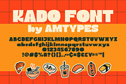 KADO – Bold Display Typeface, a Sans Serif Font by Angga Mahardika (Thumbnail 7 of 8)