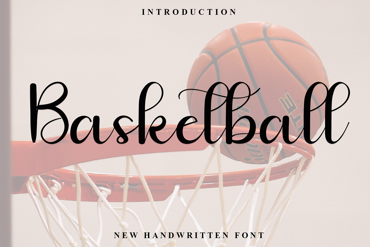 Basketbal, a Handwritten Font by FreshTypeINK (Photo 1 of 8)