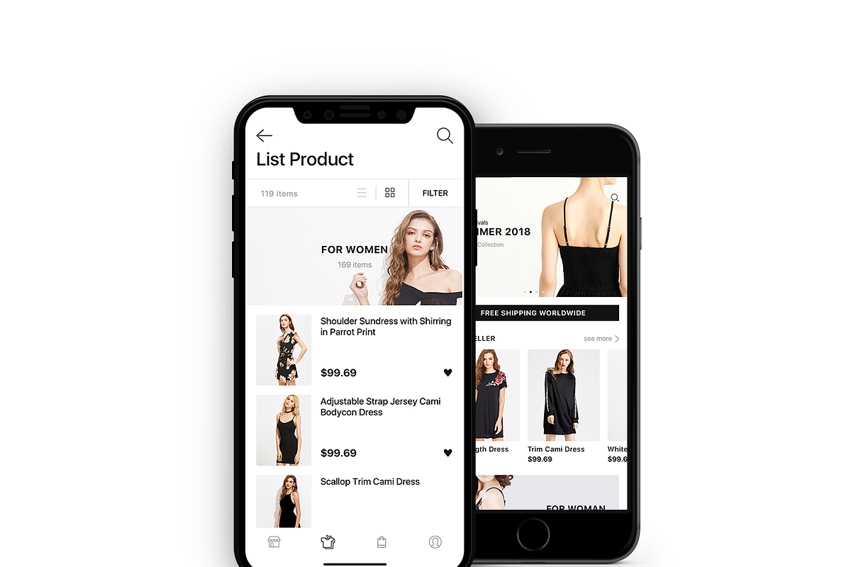 Imba Ecommerce App Ui Kit, an UI Kit Template by No.13 (Photo 3 of 6)