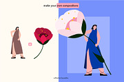 Girls & Flowers: bright summer vibes, a Person Illustration by Pásha (Thumbnail 7 of 8)
