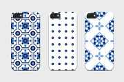 Portuguese Azulejos set of patterns, a Pattern Graphic by KundolaArt (Thumbnail 2 of 5)