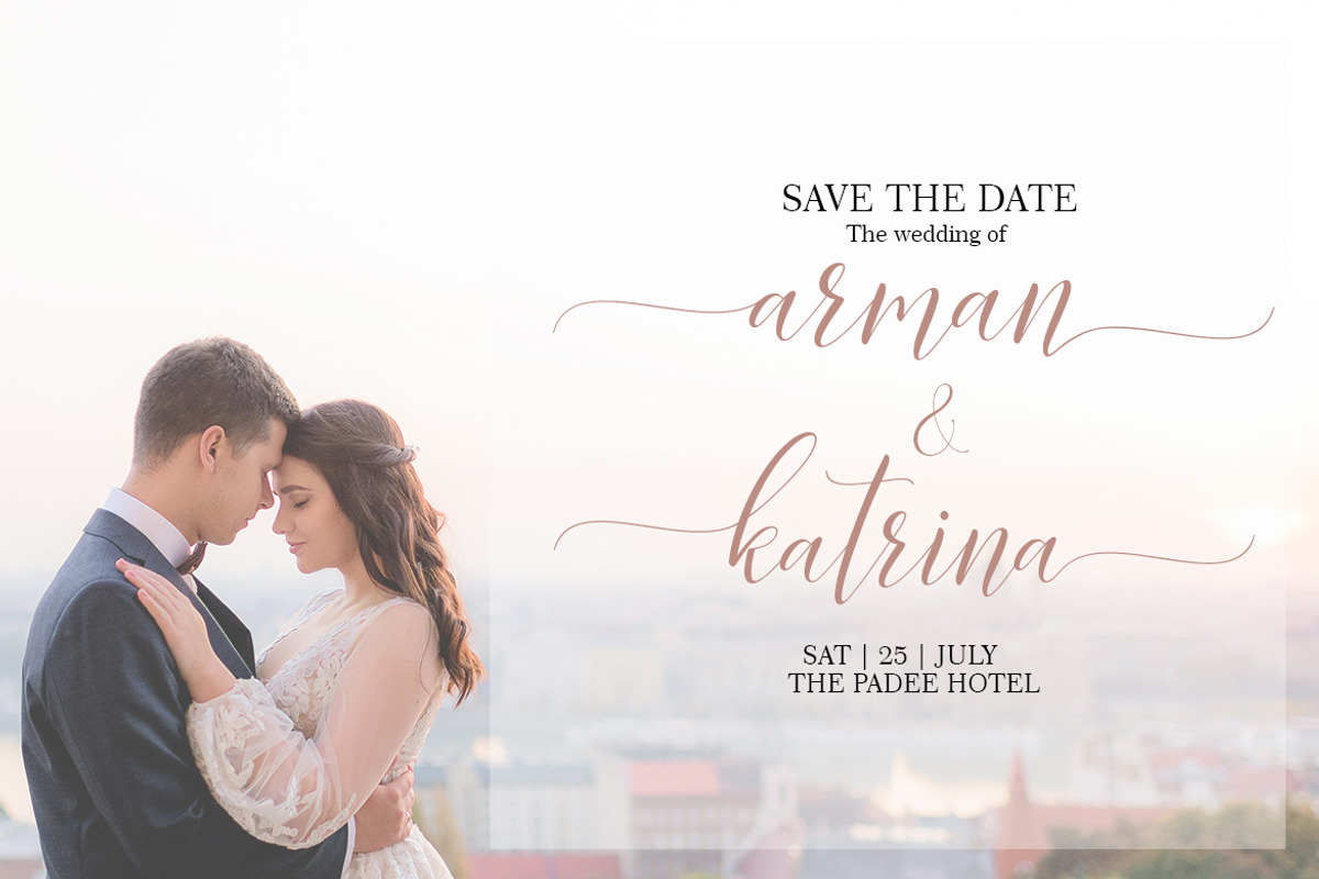 Katrina, a Script Font by Amarlettering (Photo 2 of 5)