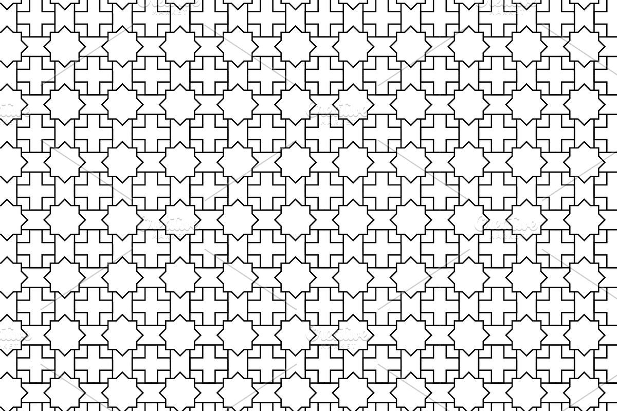 Islamic Arabic Seamless Pattern, a Pattern Graphic by NasirGrfx (Photo 4 of 13)