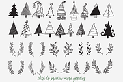 Hand Drawn Christmas Illustrations, a Seasonal Illustration by Brandi Lea Designs (Thumbnail 2 of 4)