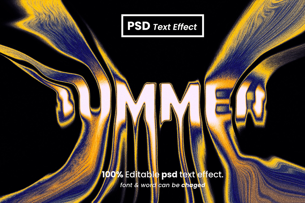Melting melted text effects pack, a Brushes & More by Zamans (Photo 14 of 20)