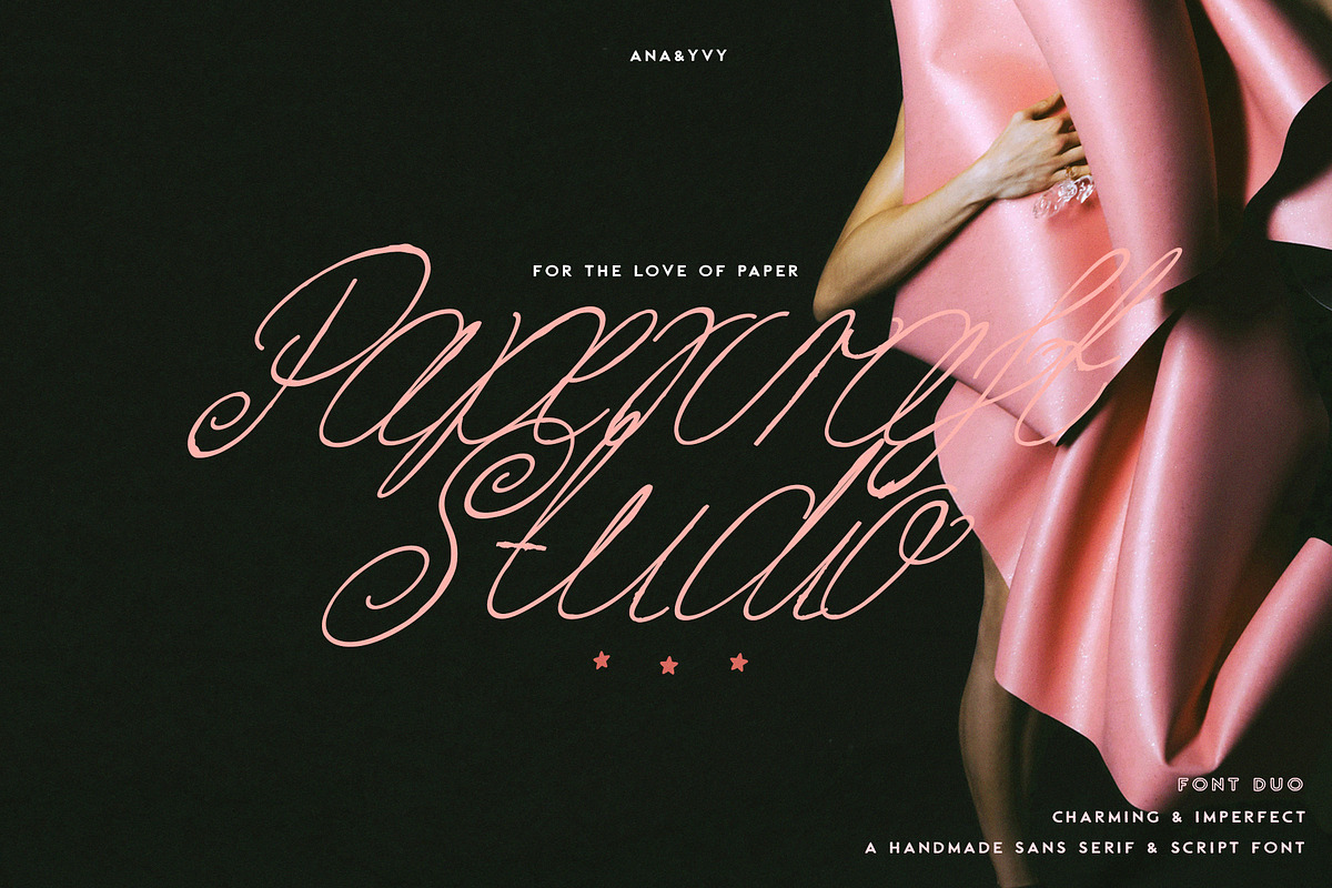 Ruban Soyeux Script & Sans Font Duo, a Handwritten Font by ana & yvy (Photo 6 of 32)