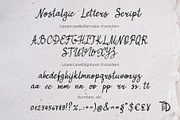 Nostalgic letters retro script font, a Script Font by TD fonts (Thumbnail 11 of 12)
